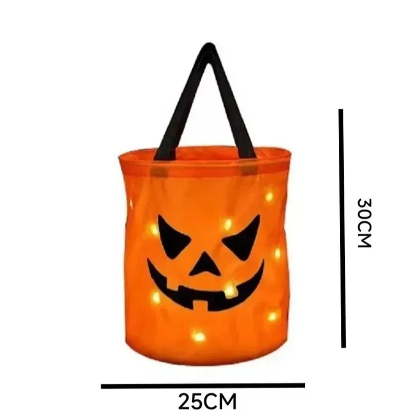Pumpkin Candy Tote Bag Basket