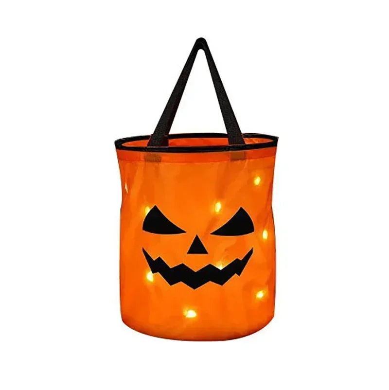 Pumpkin Candy Tote Bag Basket